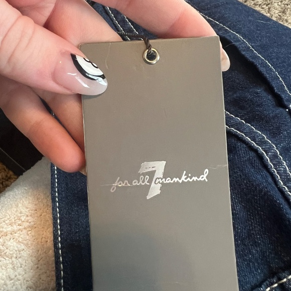 NWT 7FAMK austyn style dark wash relaxed fit jeans size 32- 7 for all mankind - Picture 5 of 8